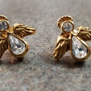Angel earrings